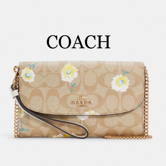 COACH Gemma Clutch Crossbody In Signature Canvas - Picture 1 of 4